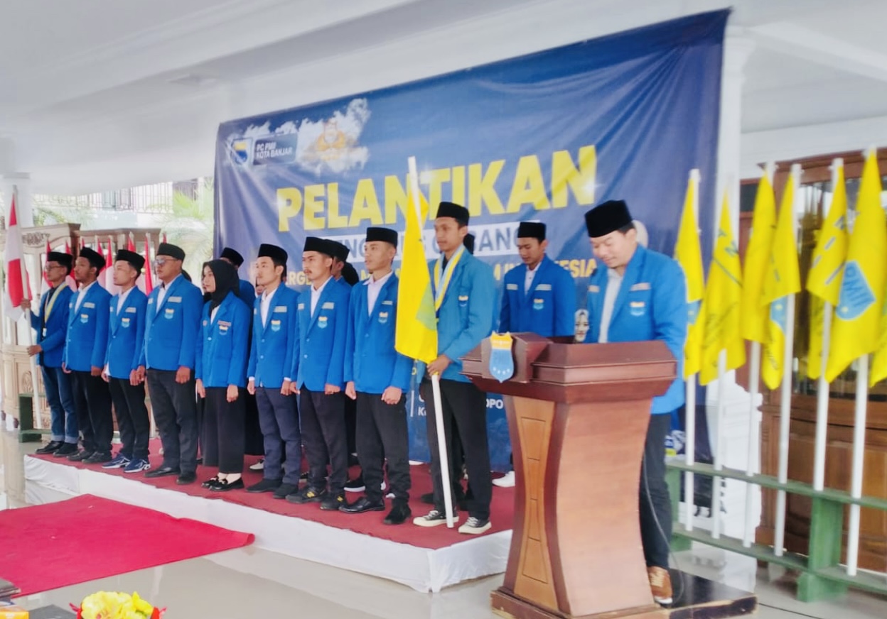 Baru Dilantik Pengurus PC PMII Kota Banjar Diminta Lebih Solid dan Kompak