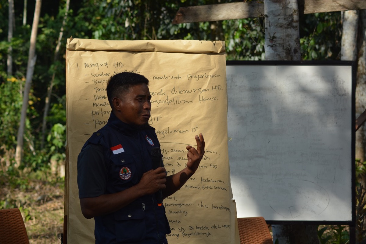 LPHD Pangalima Jerrung Konsisten Jaga Hutan Libatkan Pelajar SMA dan SMK, Zakaria: Terimakasih KLK 