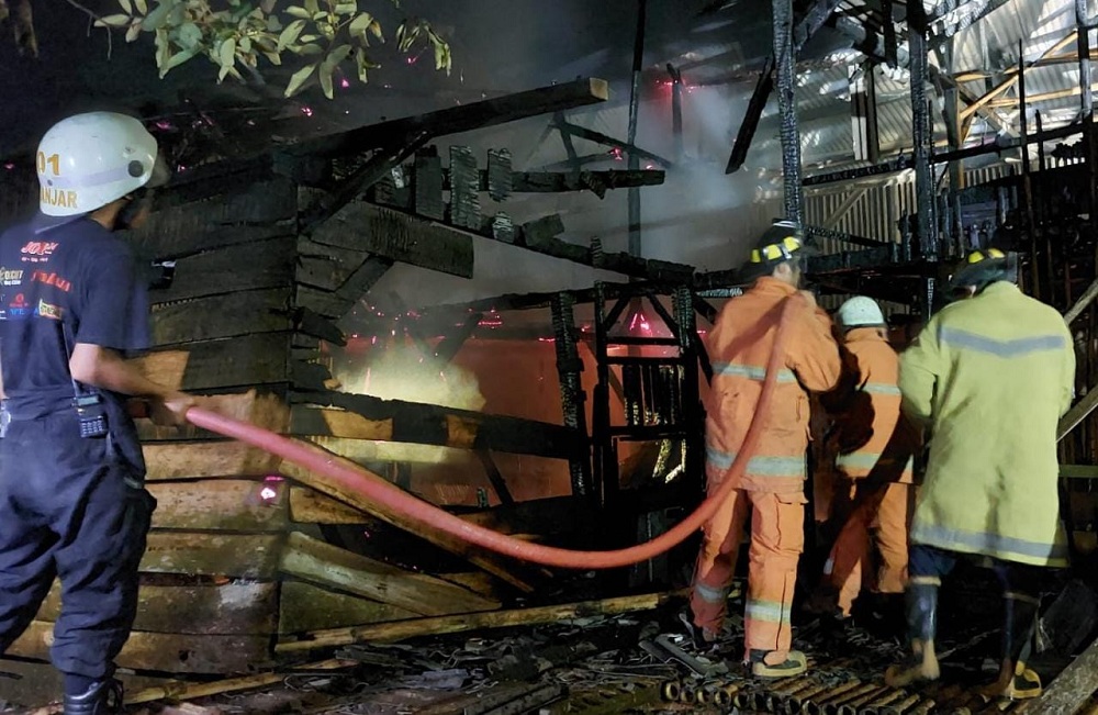 Kandang Ternak Ayam Broiler Terbakar di Kota Banjar, Kerugian Ditaksir Belasan Juta Rupiah