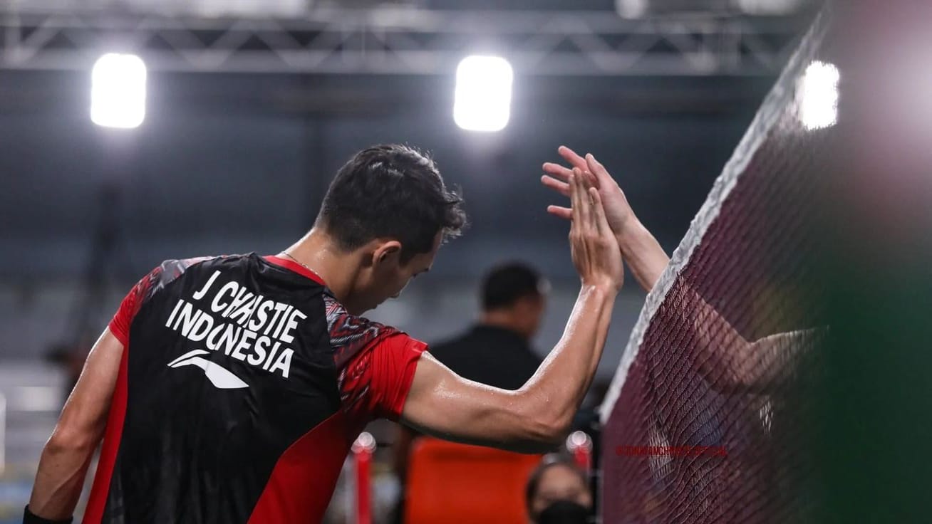 Pemain Andalan Indonesia Sektor Tunggal Putra Jonatan Christie Melaju ke Babak Perempat Final Arctic Open 2024