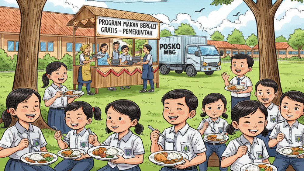 Pemkot Tasikmalaya Pastikan Program Makan Bergizi Gratis Berjalan Lagi di Tamansari