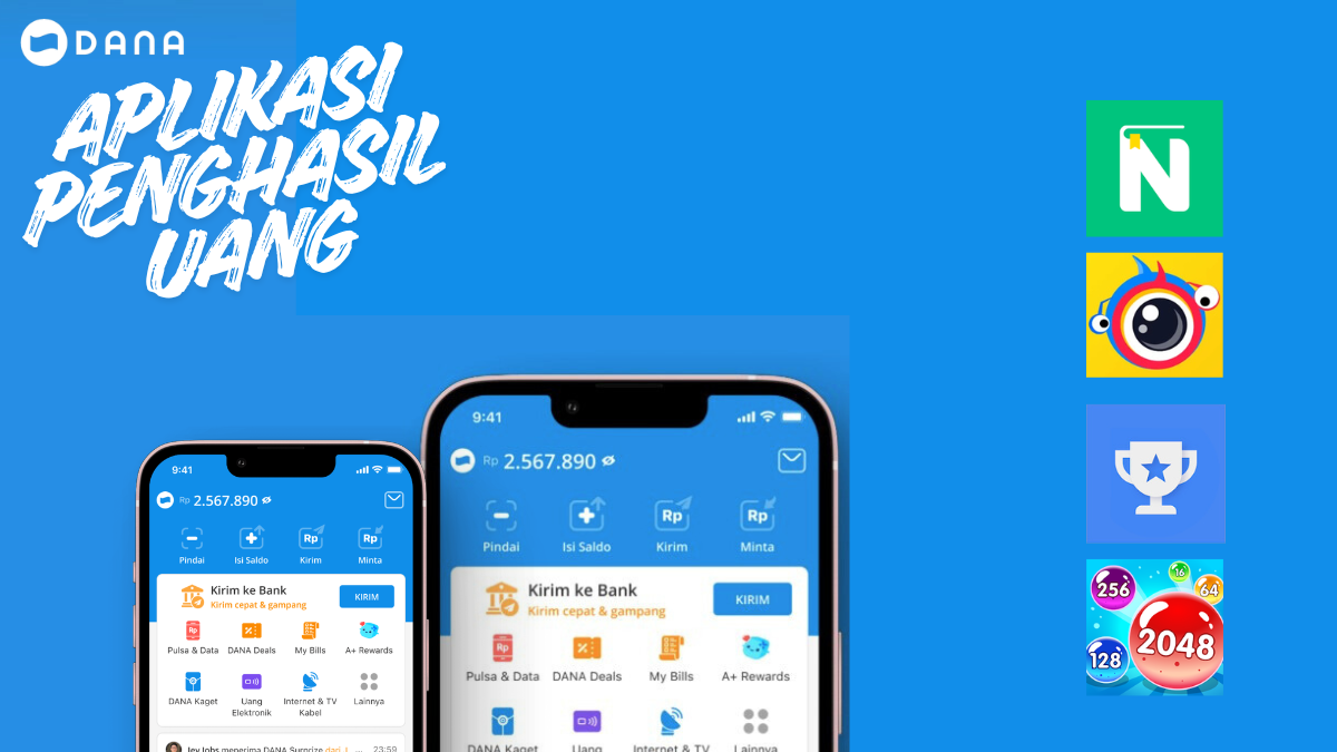 Cara Klaim Saldo DANA Gratis Rp256 Ribu dari Aplikasi Penghasil Uang Resmi