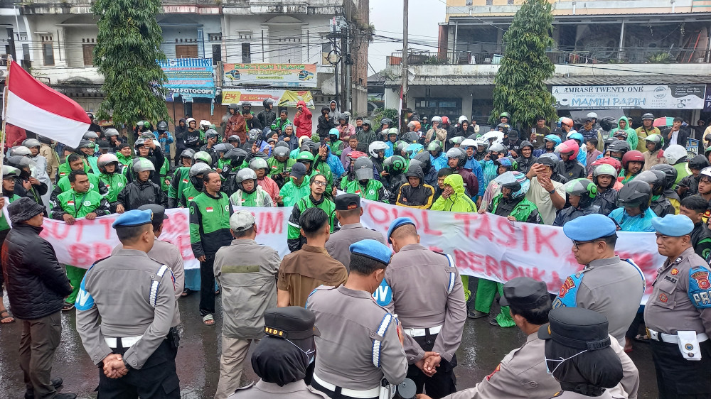 Ojol Priangan Timur Desak Polisi Usut Tuntas Kasus Meninggalnya Affan Kurniawan
