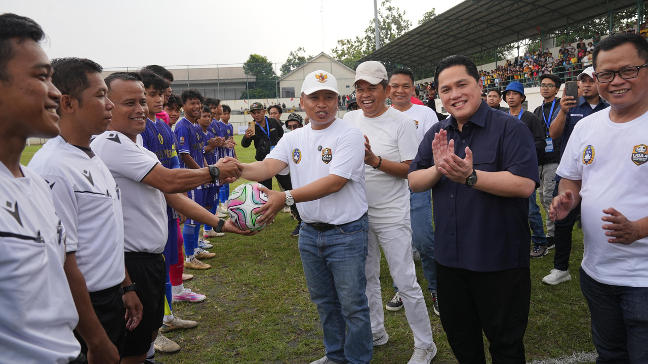 Liga 4 Nasional Bergulir di Kota Depok: Erick Thohir Sebut Tonggak Baru Sepak Bola Akar Rumput