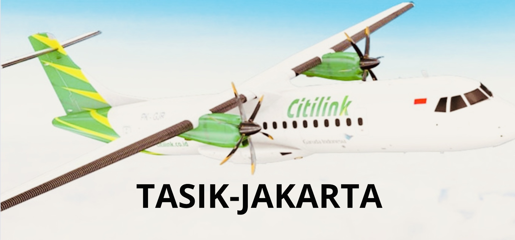Bersiap Rute Perjalanan Tasik-Jakarta Cuma 45 Menit, Besok 18 September Pemkot Tasikmalaya MoU dengan Citilink