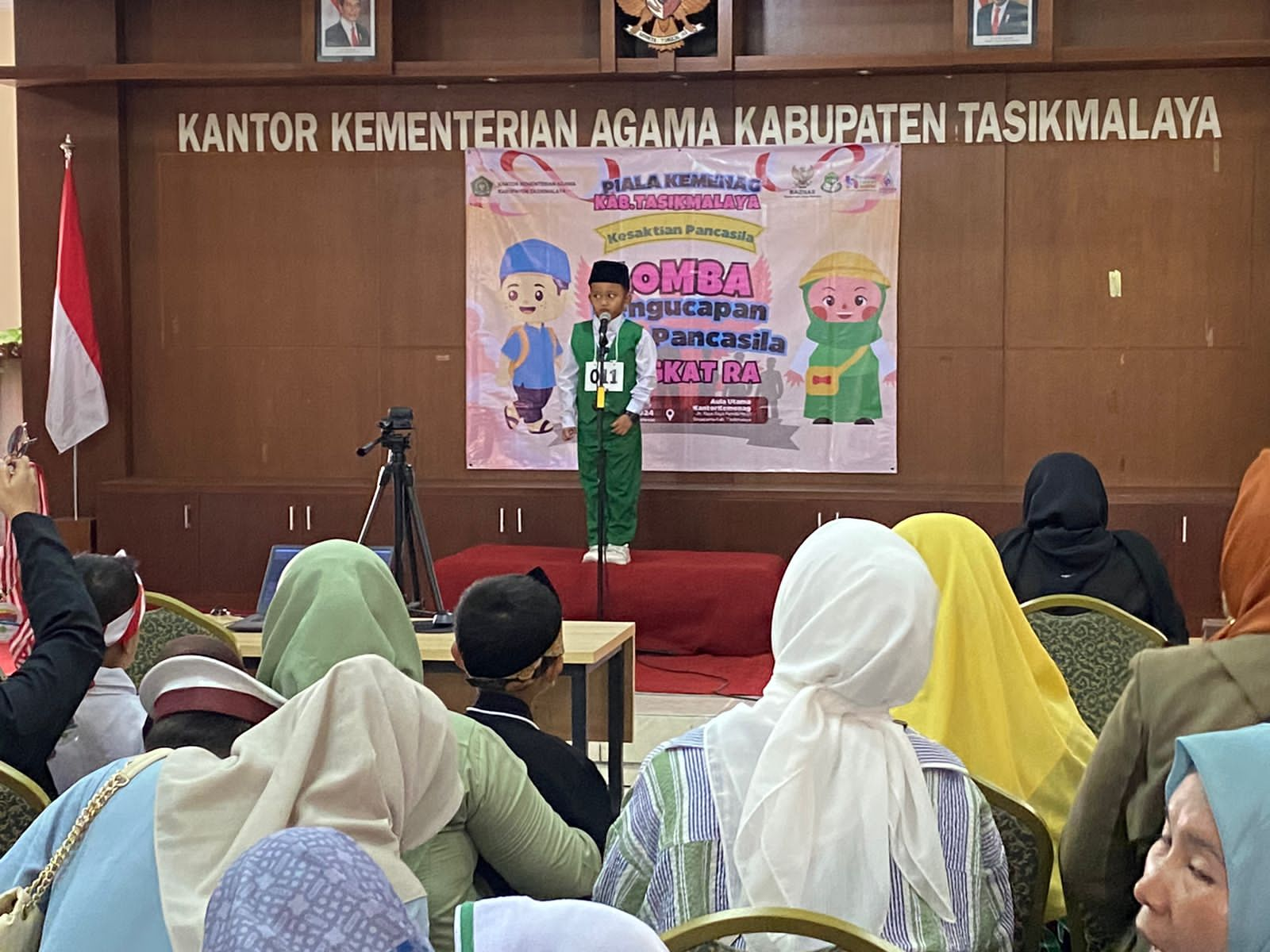 Lomba Hafalan Teks Pancasila, Upaya Kemenag Tasikmalaya Tanamkan Nilai Nasionalisme Sejak Dini