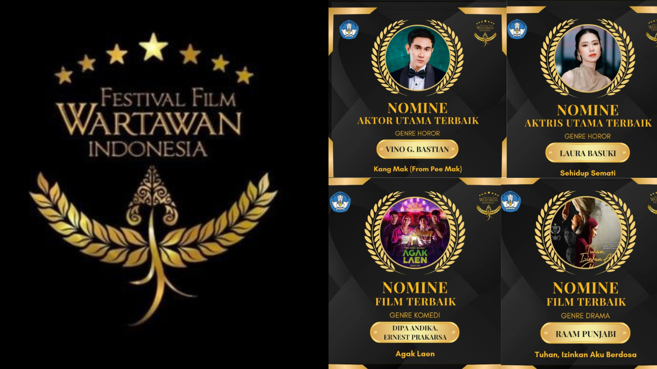 Malam Puncak FFWI 2024 Akan Digelar, Berikut Daftar Nominasi Terbaik Kategori Pemeran dan Film