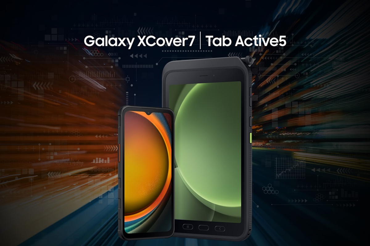 Galaxy XCover7 dan Galaxy Tab Active5, Perangkat Standar Militer yang Tangguh di Segala Medan Kerja