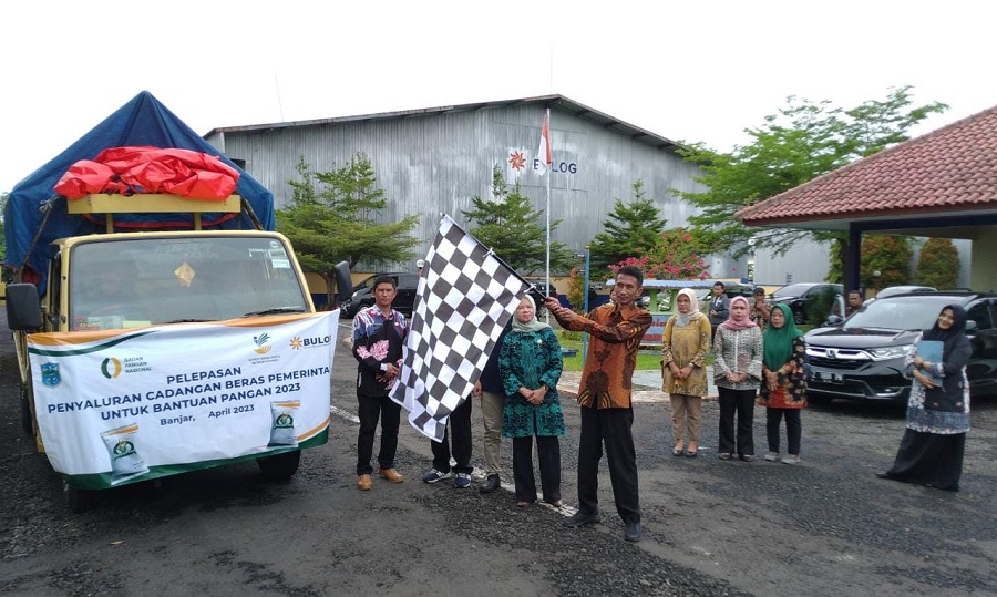 Alhamdulillah, Bantuan Pangan dari Pemerintah Pusat Buat 17.500 KPM di Kota Banjar