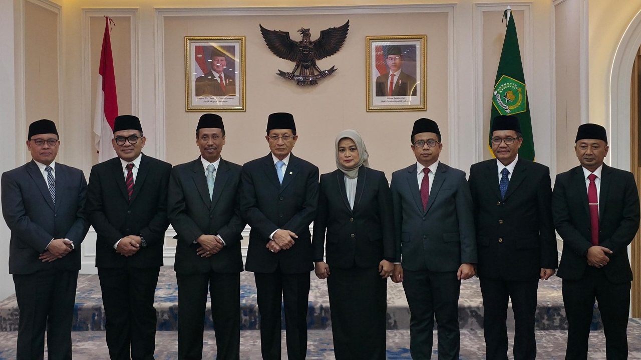 Daftar 25 Nama-Nama Pejabat Eselon II dan III yang Baru Dilantik Menag dan Sekjen Kemenag