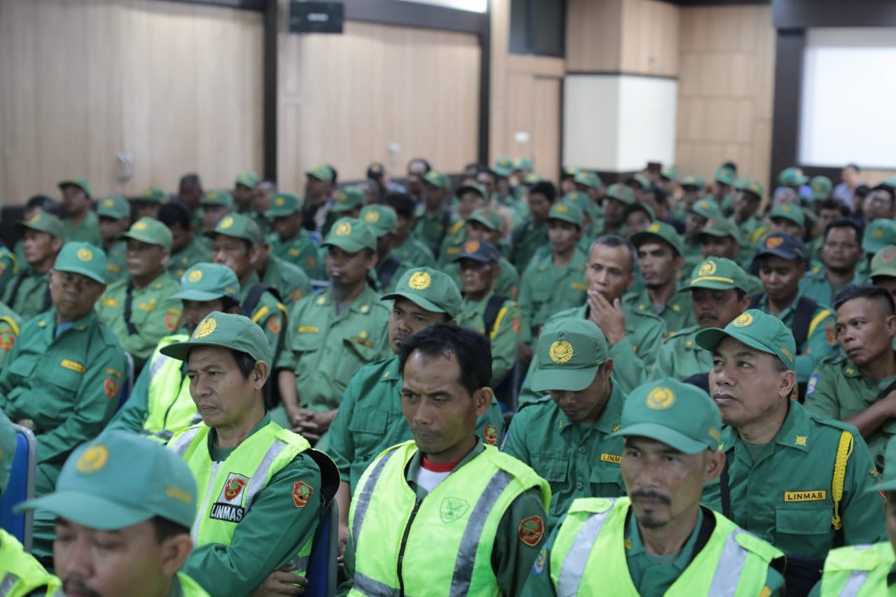 1.968 Personel Linmas Dikerahkan Amankan Pilkada 2024 Kota Tasikmalaya