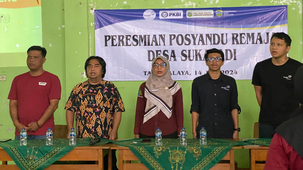 PKBI Targetkan Zero Stunting, Posyandu Remaja Diresmikan di Kabupaten Tasikmalaya 