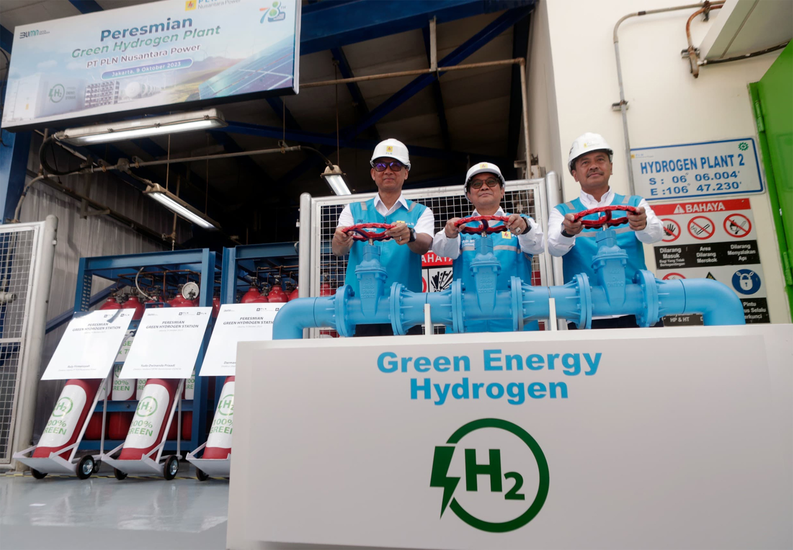 PLN Mulai Produksi Hidrogen Hijau, Bahan Bakar Baru Masa Depan