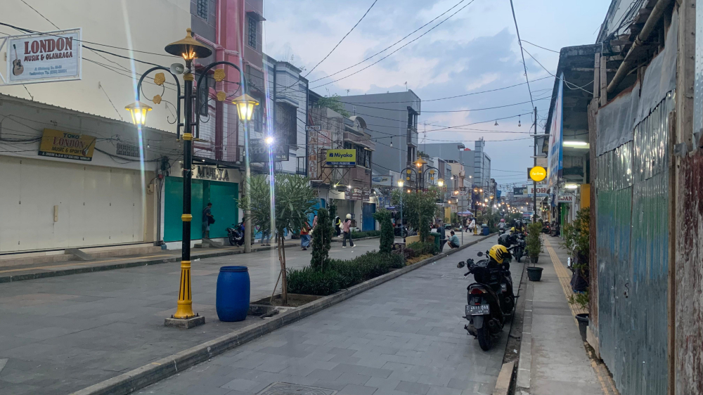 Pedestrian Cihideung Tasikmalaya Diduga Langgar Sempadan Sungai, Estetika Kota Dipertaruhkan