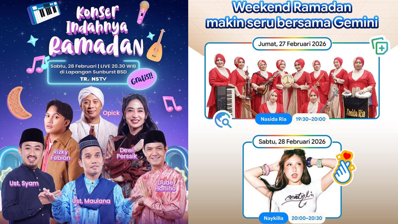Daftar 8 Konser Gratis Jabodetabek Ramadhan 27 Februari - 1 Maret 2026, Ada Ngabuburit Bareng Opick