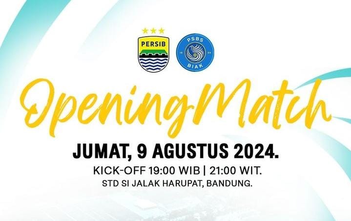 LAGA Pembuka Liga 1 2024-2025: Adu Kekuatan Persib vs PSBS Biak, Mana yang Paling Kuat?