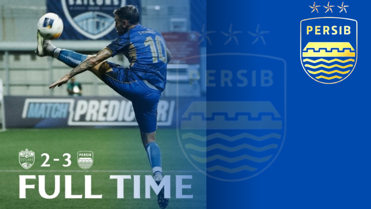 We Never Surrender ! Persib VS Lion City Sailors: Penampilan Epic David da Silva, Persib Berhasil Mencuri Poin