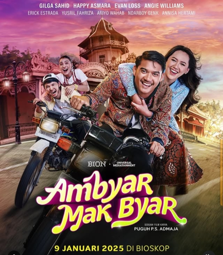 Debut Bion Studio Film Ambyar Mak Byar di Bintangi Happy Asmara dan Gilga Sahid, Romansa Musik Campursari