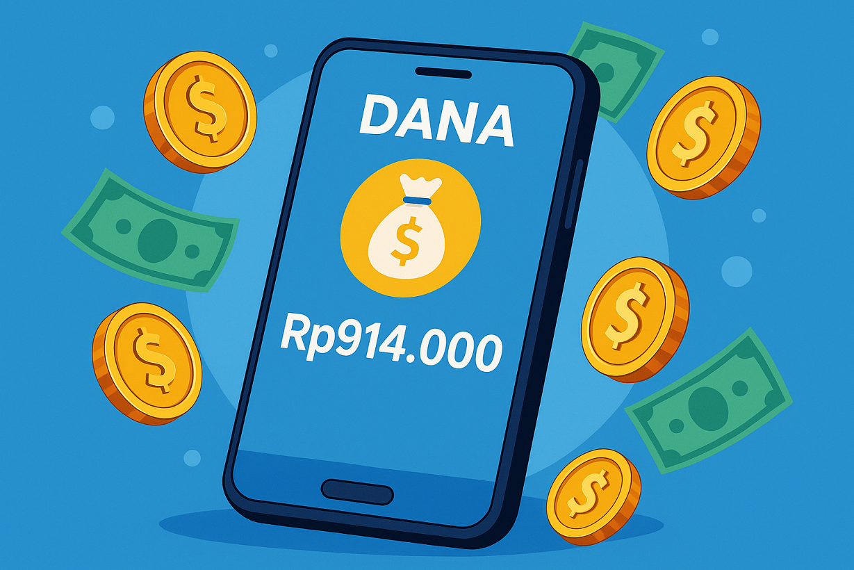 Aplikasi EarnBay Penghasil Saldo Dana Gratis 2025 Super Legit
