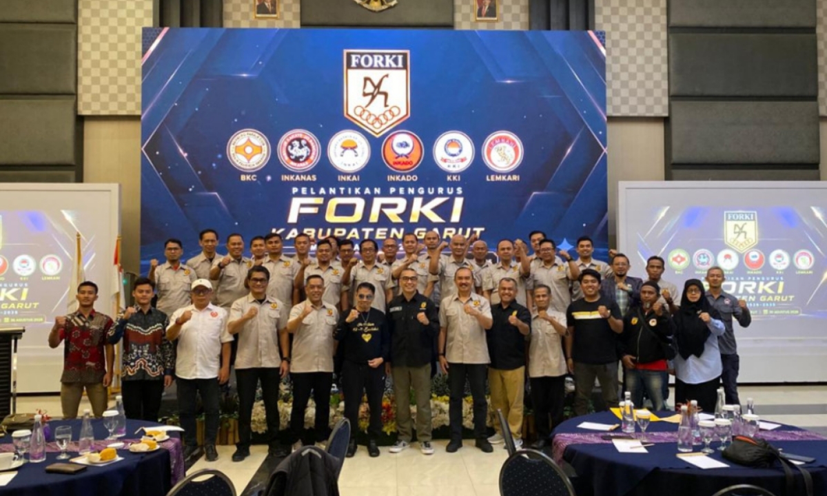FORKI Garut Resmi Punya Pengurus Baru, Target Prestasi Porprov Jabar Jadi Sorotan