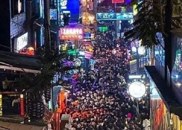 Detik-Detik 146 Tewas dalam Pesta Halloween di Korea Selatan, Para Korban Berdesakan di Gang Sempit 