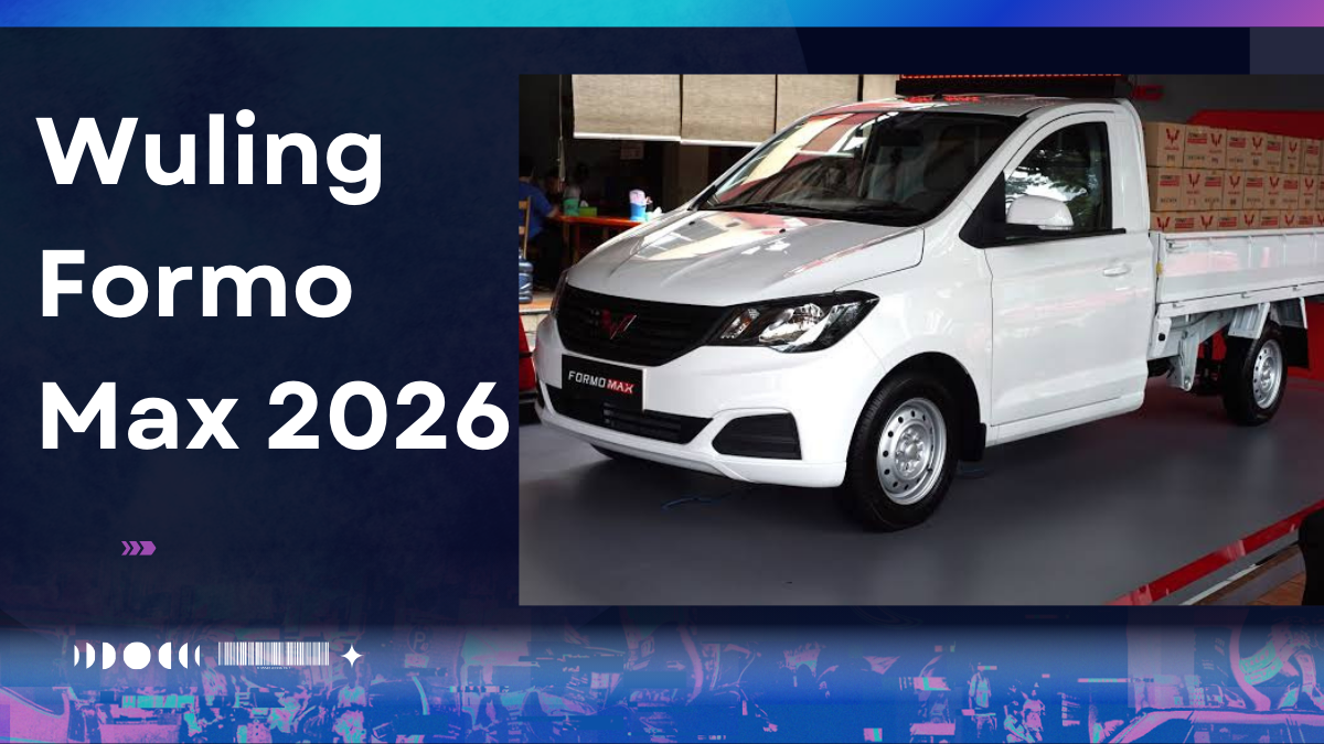 Spesifikasi Wuling Formo Max 2026, Pickup Murah dengan Bak Luas & Irit BBM untuk UMKM