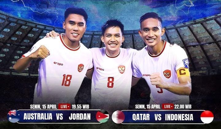 RESMI, Ini Jadwal dan Link Streaming Qatar vs Timnas Indonesia U-23 di Piala Asia U-23 2024