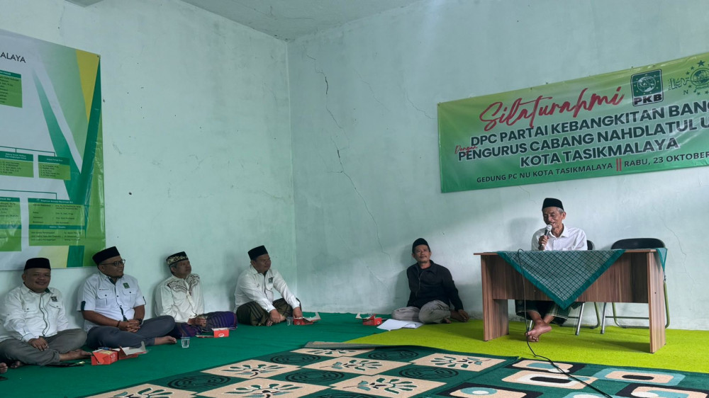 DPC PKB Kota Tasikmalaya Silaturahmi dengan NU: Sinergi Kuat untuk Kemenangan di Pilkada!