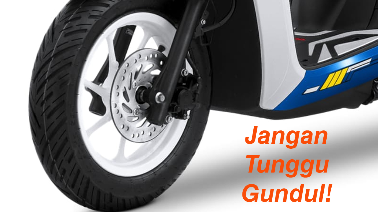 Jangan Tunggu Gundul! Kenali 4 Ciri Ban Motor Sudah Harus Diganti
