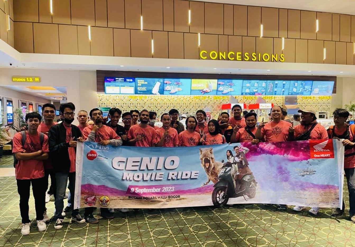 DAM Ajak Gathering Komunitas Honda di Genio Movie Ride 
