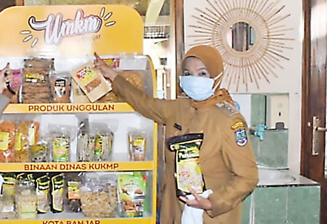 Produk UMKM Kota Banjar Masuk Pasar Modern