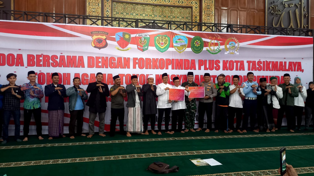 Jaga Kondusivitas Kota Tasikmalaya, Forkopimda Ajak Warga Bersatu