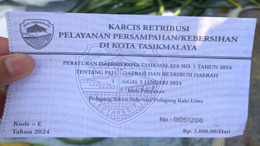 Kontroversi Retribusi PKL Pasar Kojengkang Dadaha Kota Tasikmalaya