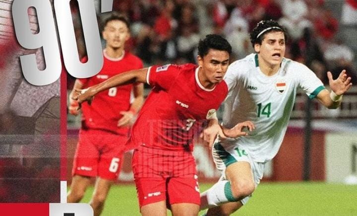 Timnas Indonesia U23 Takluk 1-2 dari Irak di Babak Extra Time, Peluang ke Olimpiade Paris 2024 Masih Terbuka