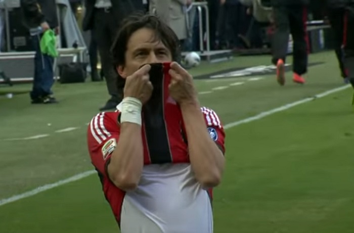 Akhir Tragis Karir Pippo Inzaghi di AC Milan, Terpaksa Pergi Karena Allegri Tak Mau Melihatnya di Ruang Ganti