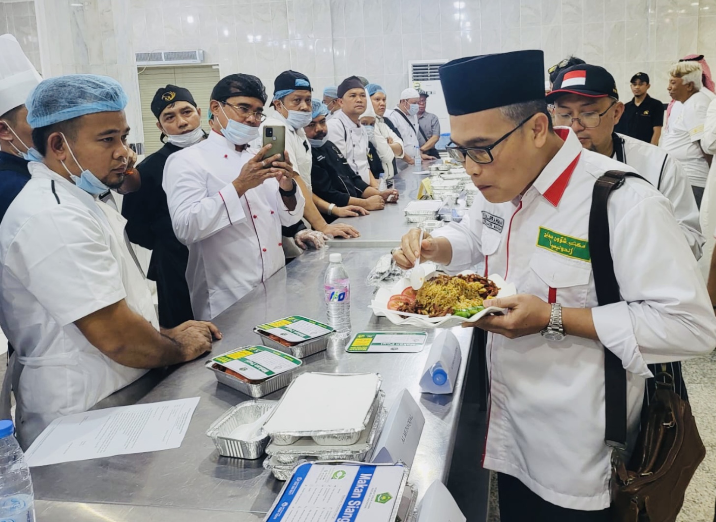 Nasi Uduk Nasi Kuning Jadi Menu Sarapan Jemah Haji Indoesia di Mekkah