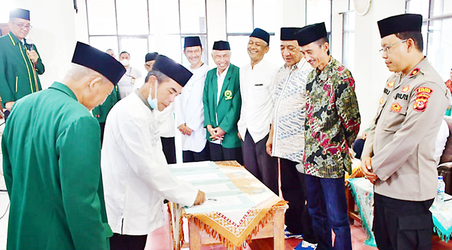 Pengurus Dewan Masjid Indonesia Kota Banjar Dikukuhkan
