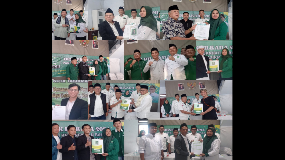 13 Kandidat Berebut Tiket PKB untuk Maju di Pilkada 2024 Kota Tasikmalaya, Siapa Saja?