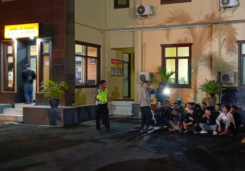 Belasan Pemuda di Kota Banjar Diamankan Polisi karena Pesta Minuman Keras