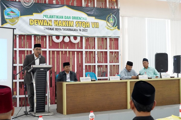 Sekda Ivan Dicksan Ajak Dewan Hakim STQH Menjaring Qori-Qoriah Potensial di Kota Tasikmalaya