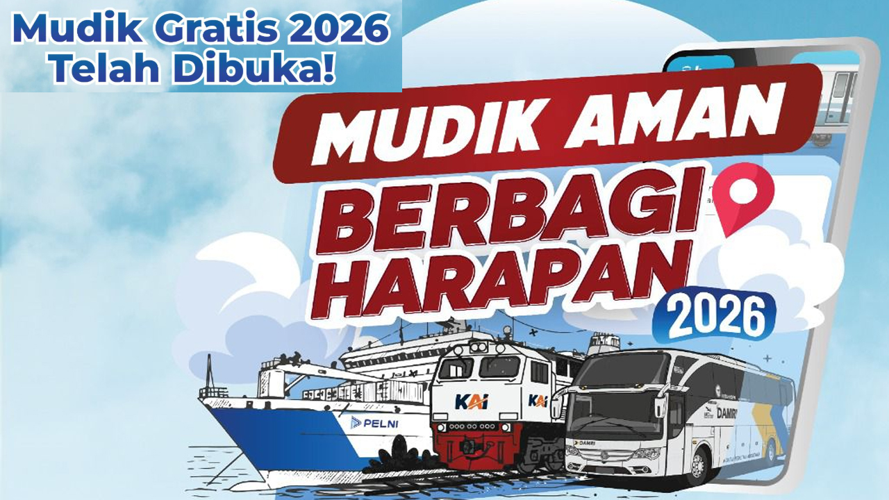 Hutama Karya Hadirkan Mudik Gratis 2026: 17 Bus Disiapkan, Ini 8 Rute dan Link Pendaftarannya