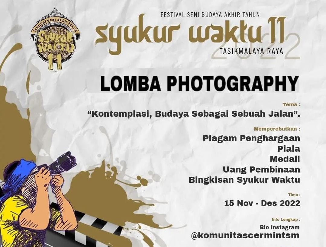 Buruan Gratis! Komunitas Cermin Tasikmalaya Ajak 5 Mata Lomba Dalam Syukur Waktu Akhir Tahun