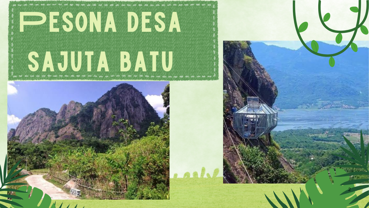 Pesona Desa Sajuta Batu Purwakarta, Wisata Alam dengan Skylodge Tertinggi di Dunia