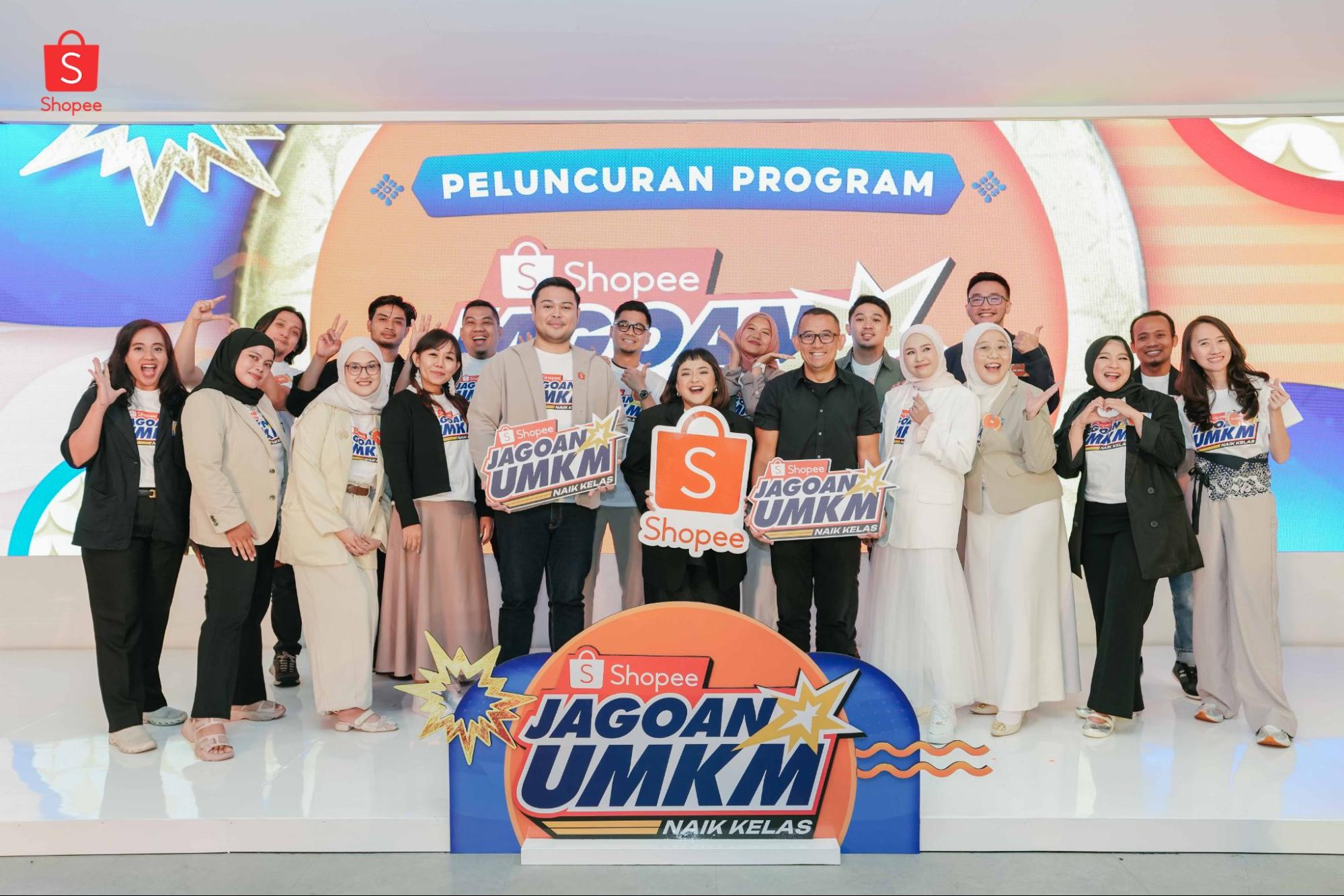1.300 Jagoan UMKM Siap Ikuti Kompetisi Shopee Jagoan UMKM Naik Kelas Berhadiah Modal Usaha Total Rp1 Miliar