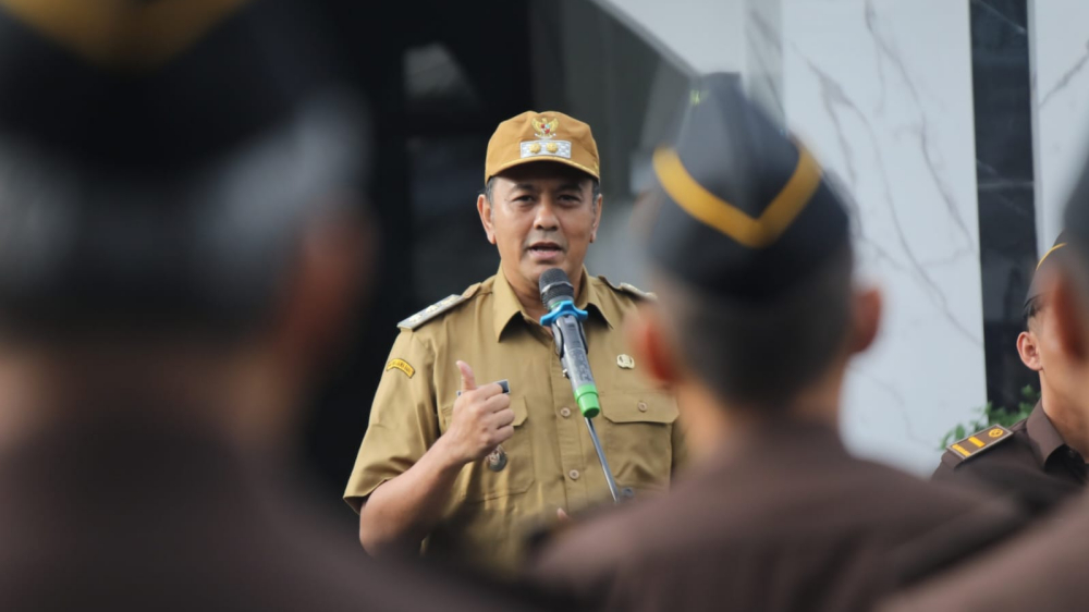 Diky Chandra Tekankan Nilai-Nilai ASN dalam Apel Kejari Kota Tasikmalaya, Ini Makna Filosofi Tasik