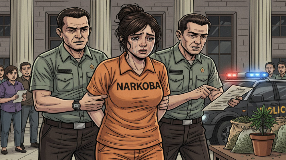 Setelah 5 Bulan Buron, Perempuan Terpidana Kasus Narkoba 1 Kilogram Ditangkap Kejari Kota Tasikmalaya