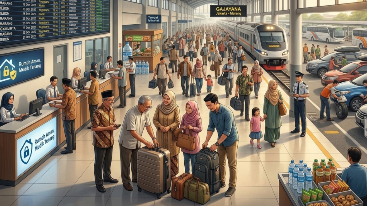 Mudik Lebaran Tanpa Cemas, Ini 5 Langkah Penting Agar Rumah Aman dan Perjalanan Tetap Nyaman