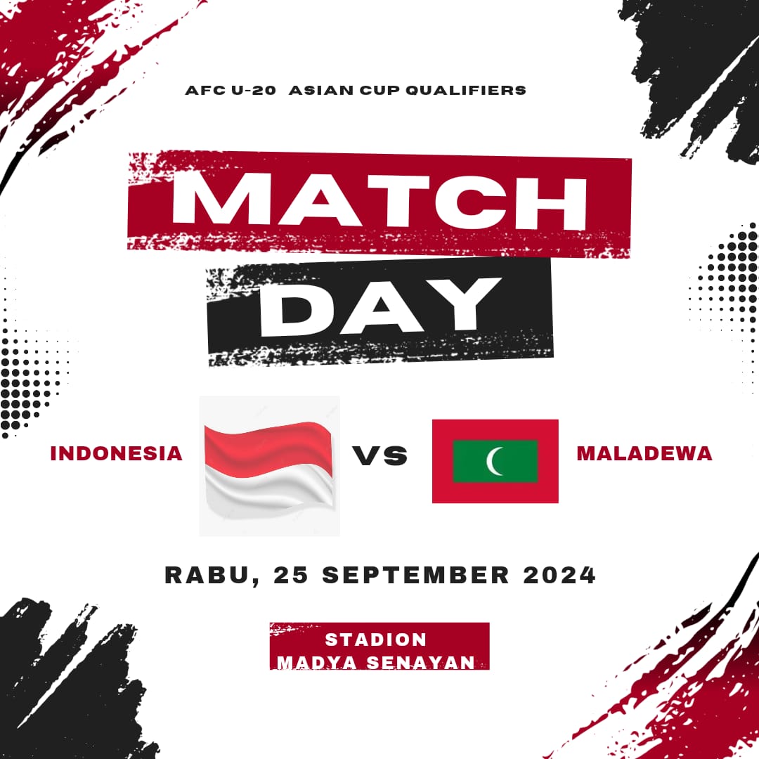 Match Day ! Prediksi Timnas Indonesia VS Maladewa di Kualifikasi Piala Asia U-20