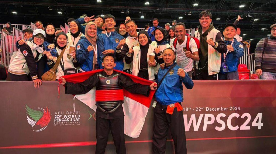 Indonesia Raih Juara Umum di World Pencak Silat Championship di Abu Dhabi