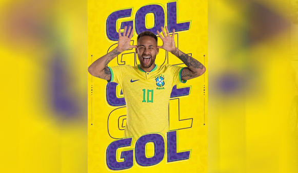 Koleksi Gol Neymar Sejajar dengan Pele Bahkan Lewati Ronaldo Usai Piala Dunia 2022
